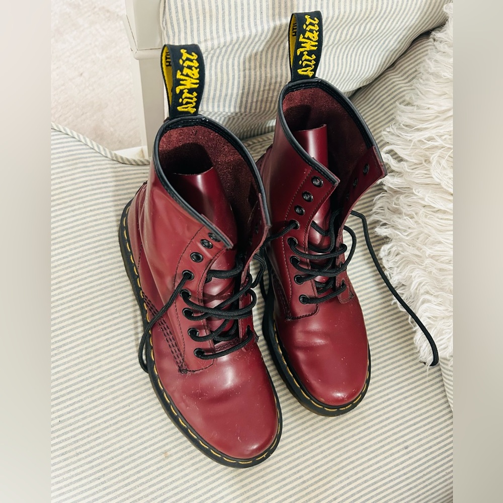 Dr. Martens Leather Lace Up Boot